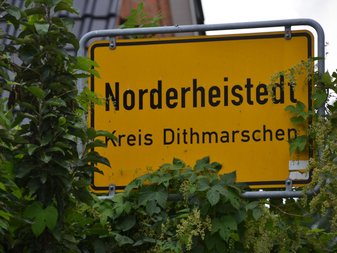 Ortseingangsschild Norderheistedt